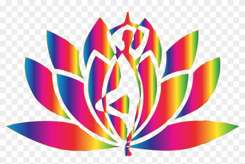 This Free Icons Png Design Of Spectrum Yoga Lotus No - Lotus Silhouette #358902