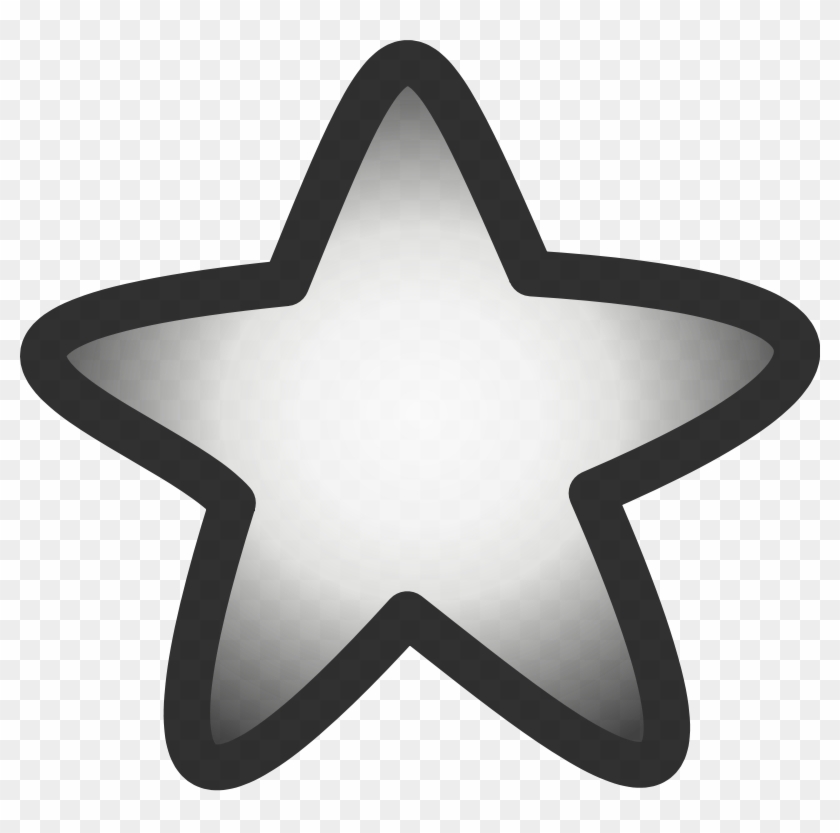 Silver Star Clipart - Silver Star Clipart #358988