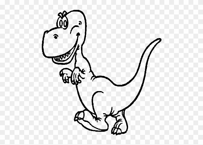 Dinazor-3 - Dinosaurio Animado Para Colorear #358994
