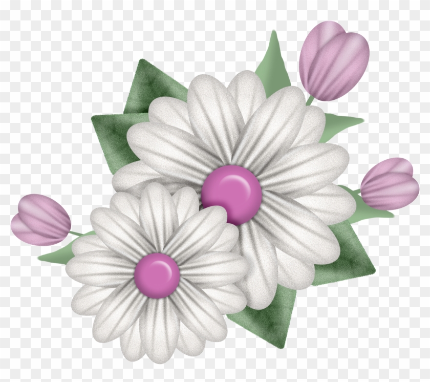 Circle Flower Frame Clip Art - Flowers Bouquet For Photoshop #359010