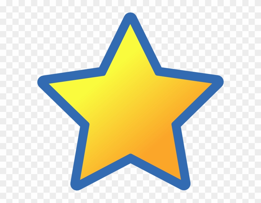 Blue And Gold Stars Full Size PNG Clipart Images Download