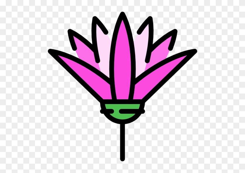 Ancient Egypt Symbol Icon Lotus Flower Egyptian Symbol