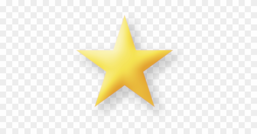 Star Clipart And Animated Graphics Of Stars Rh Webweaver - 3d Yellow Star Png #359088