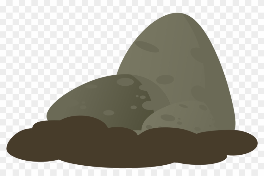 Stone Clipart Big Rock - Stones Clipart Png #359155