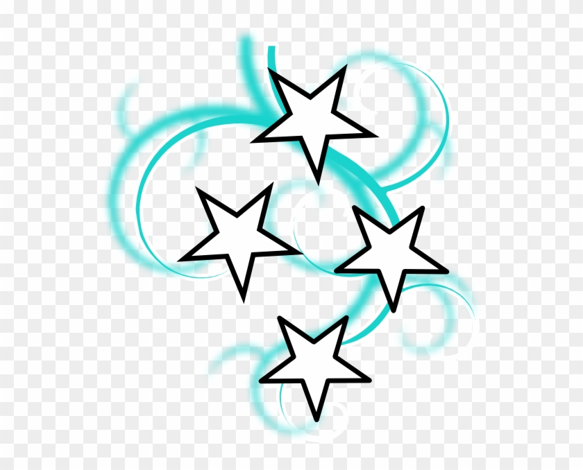 Swirl Of Stars Clipart #359221