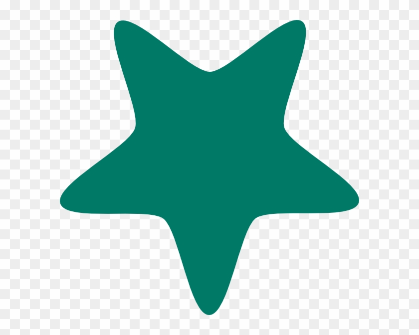 Stars Clipart Teal - Teal Star #359291