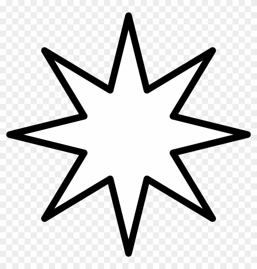 Open - Bethlehem Star Clipart #359310