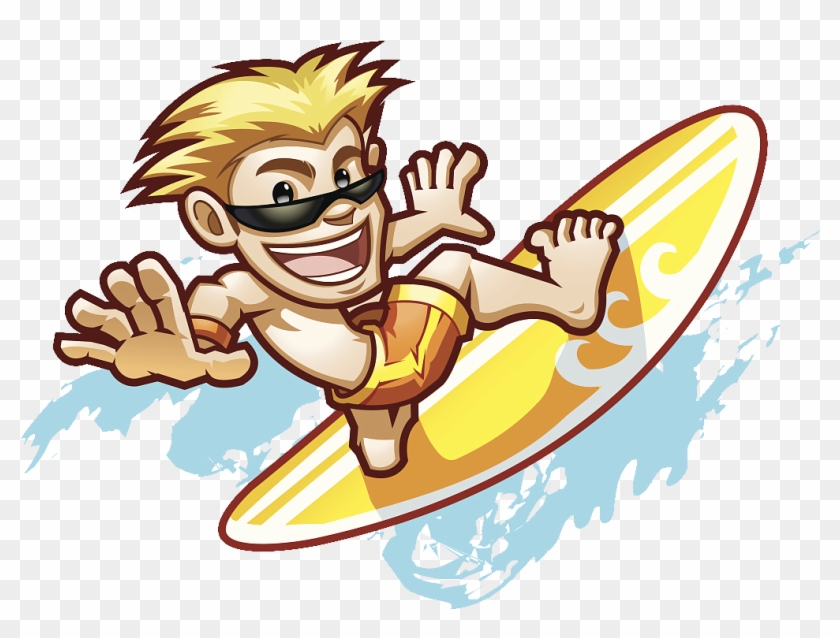 Hawaii Surfing Drawing Illustration - Surfing #359312