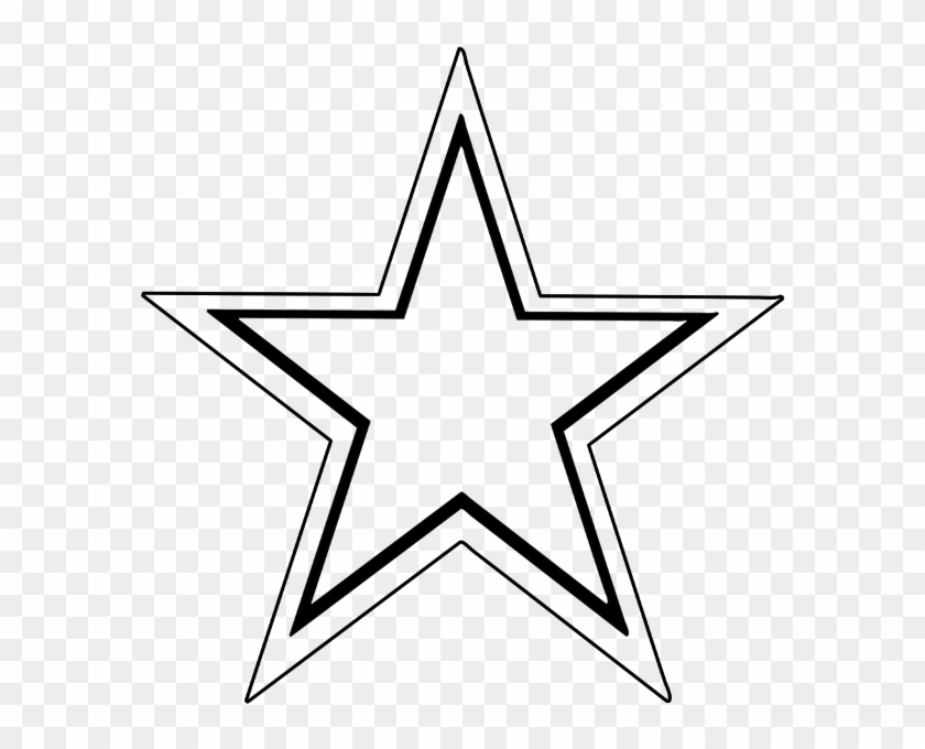 Star Outline Star Clip Art Outline Free Clipart Images - Star Coloring #359313