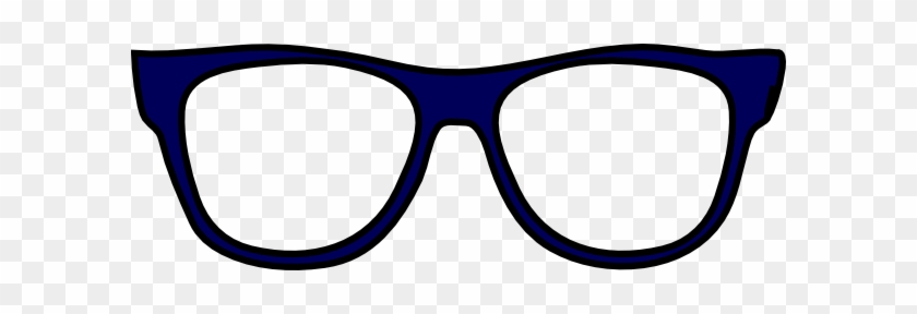Black Star Glasses Clip Art At Clker - Blue Glasses Clipart #359319