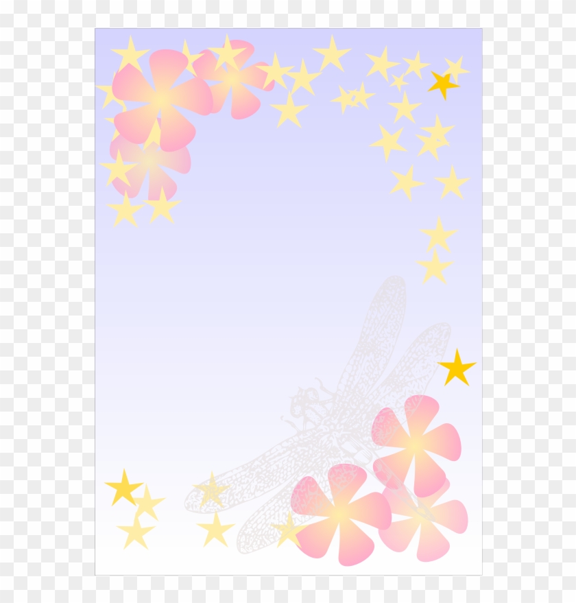 Small Star Template Clipartsco - Floral Design #359401
