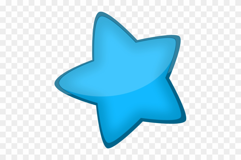 Blue Super Star Clipart - Star Cute Png #359464