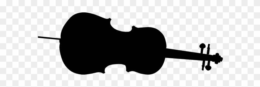 Violin Clipart Silhouette - Violin Clip Art #359507