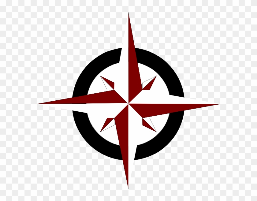 Compass Rose Clip Art - Bnlack And White Compass Rose #359512