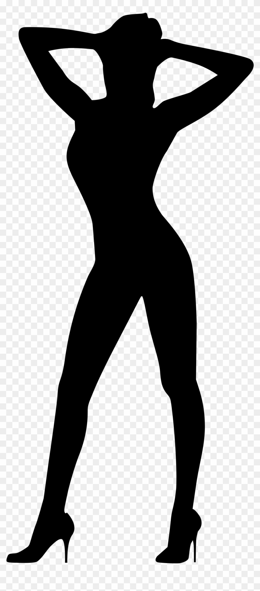 Silhouette Of A Woman - Sexy Girl Silhouette Png #359524