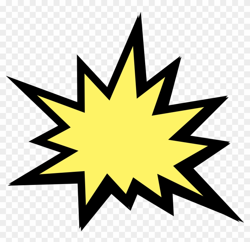 Explosion Clip Art At Clker - Explosion Clipart #359546