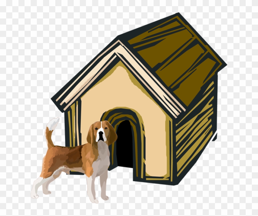 Dog House Clip Art - Inside The Dog House Clipart #359579