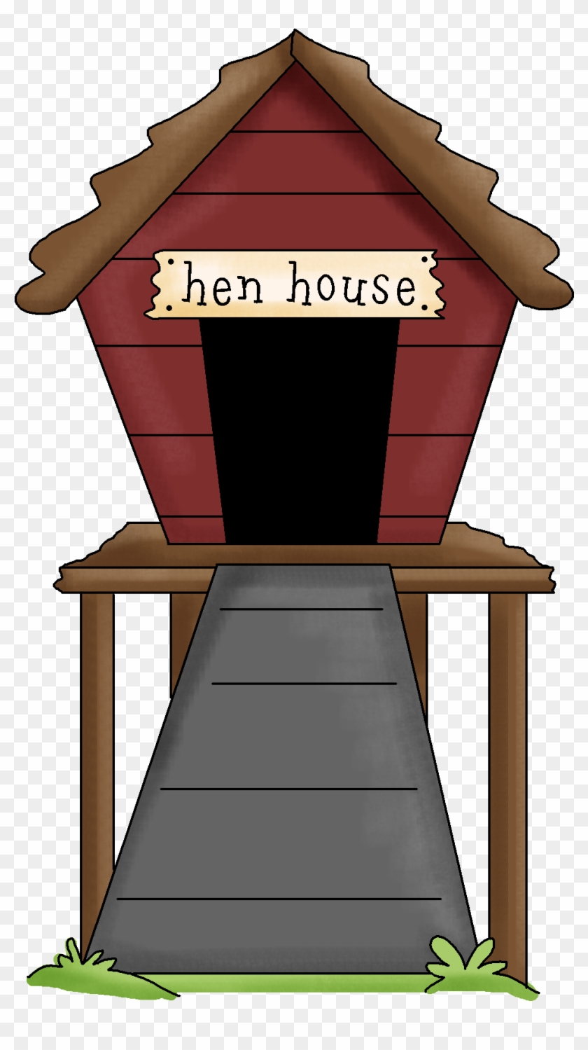 Fox In Hen House Clipart, Hen House Clipart - Chicken Coop Clipart #359587