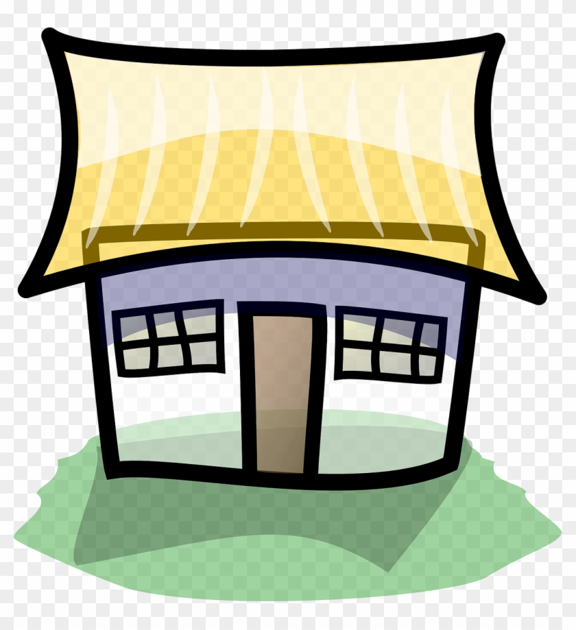 Shelter House Clip Art - Shelter House Clip Art #359719