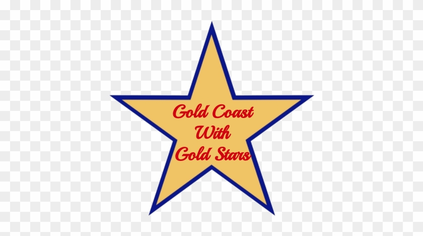 Gold Coast With Gold Stars - Design Design Design Shower Curtain #359674