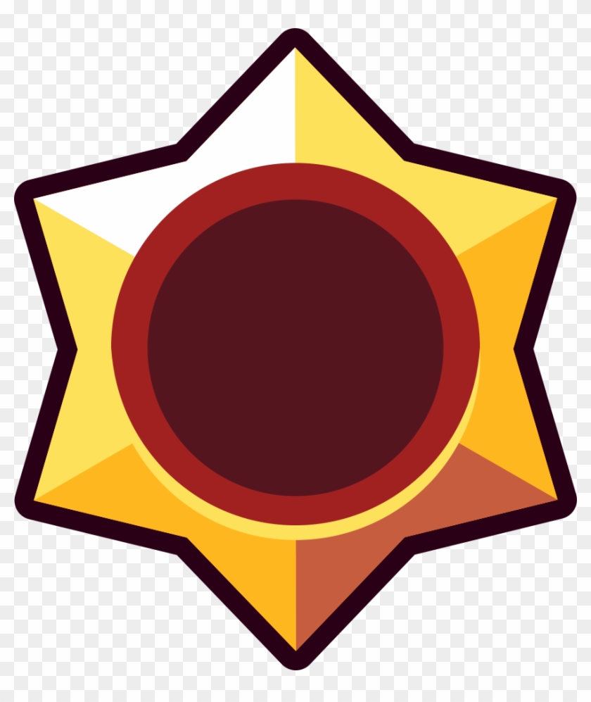 Gold Star Empty - Circle Empty Png #359688