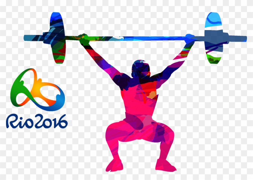 2016 Summer Olympics Rio De Janeiro 2012 Summer Olympics - Weight Lifting Silhouette Png #359708