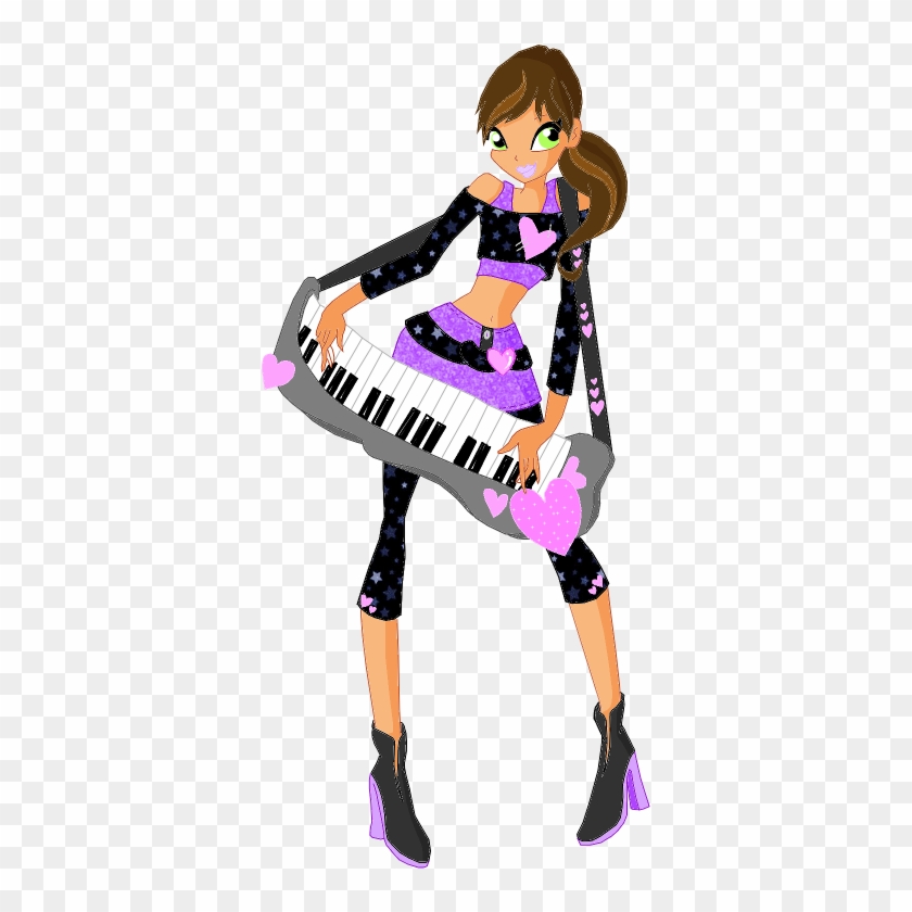 Collab Izzy Rockstar Outfit By Melonlemon - Pianist #359706
