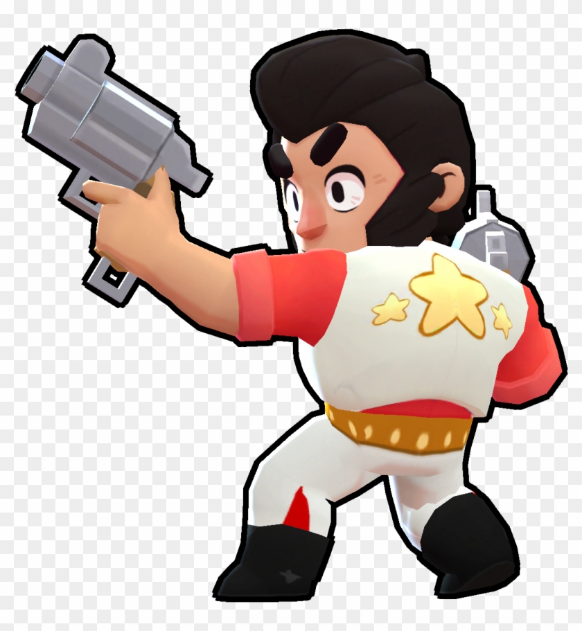 Colt Skin Rockstar Brawl Stars Colt Skin Free Transparent Png Clipart Images Download - desenhos de brawl star dynimike