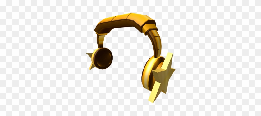 Golden Star Headphones Hat - Headphones #359752