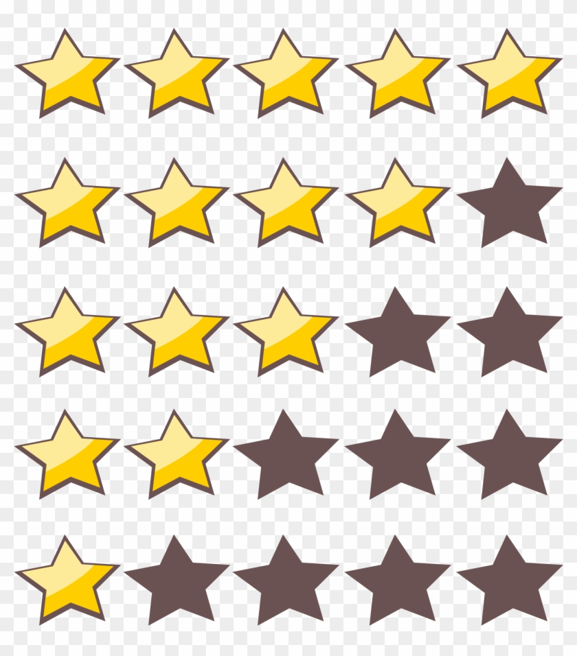 5 Star Rating Cliparts - Five Star Rating Clip Art #359797