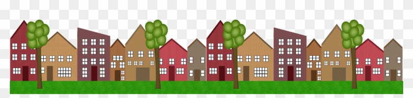 Row Of Houses6 Png - House #359805