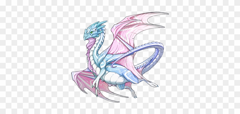 13743816 350 - Blue And Pink Dragon #359811