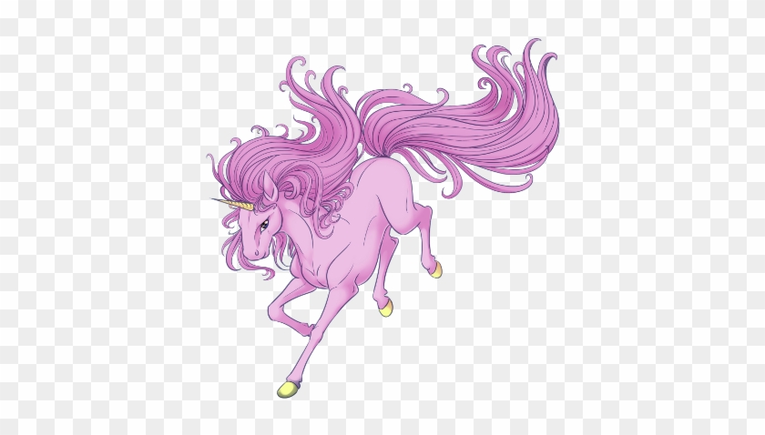 Ideal Pink Cartoon Unicorn Image Pink Unicorn Celestial - Pink And Purple Unicorn Png #359843