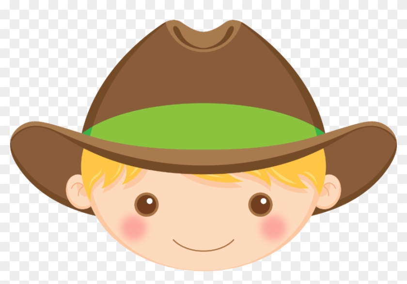 Clipart Boy, Cowgirl Party, Cowboy Western, Art Faces, - Cowgirl Caricatura #359874