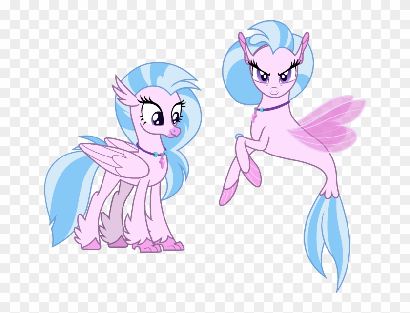 Pony Horse Pink Fictional Character Mammal Cartoon - Mlp Silver Stream Seapony #359895