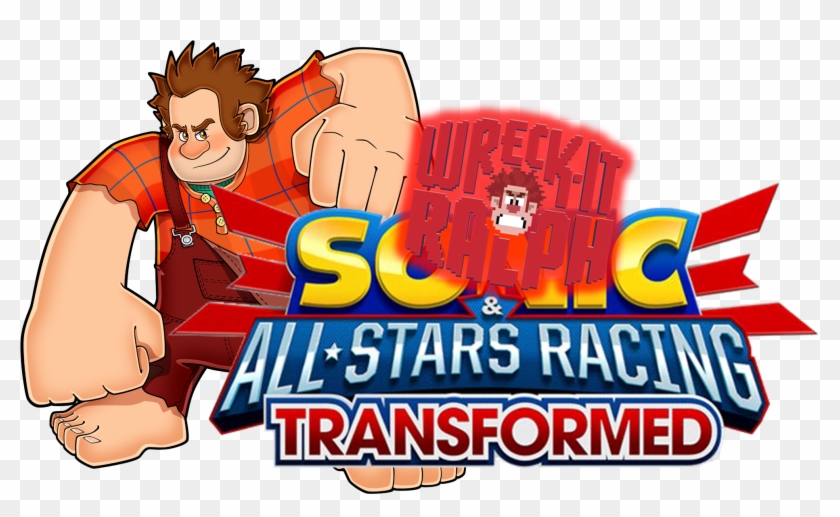 Wreck It Ralph All Stars Racing Transformed Logo By - Sonic All Stars Racing Transformed #359950