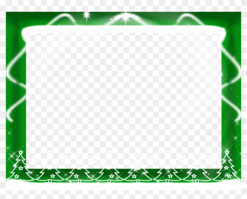 Green Frame Free Png Image - Christmas Green Frame Transparent #359966