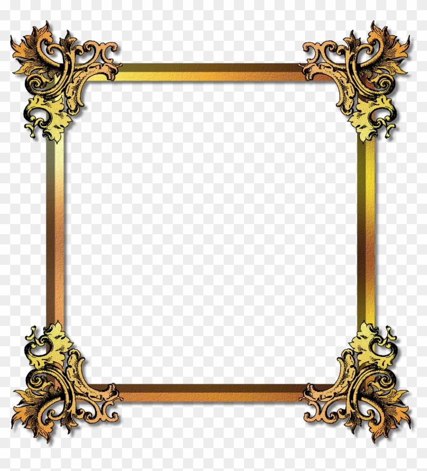 Best Free Frame Gold Png Image Image - Smkn 5 Jember #359973