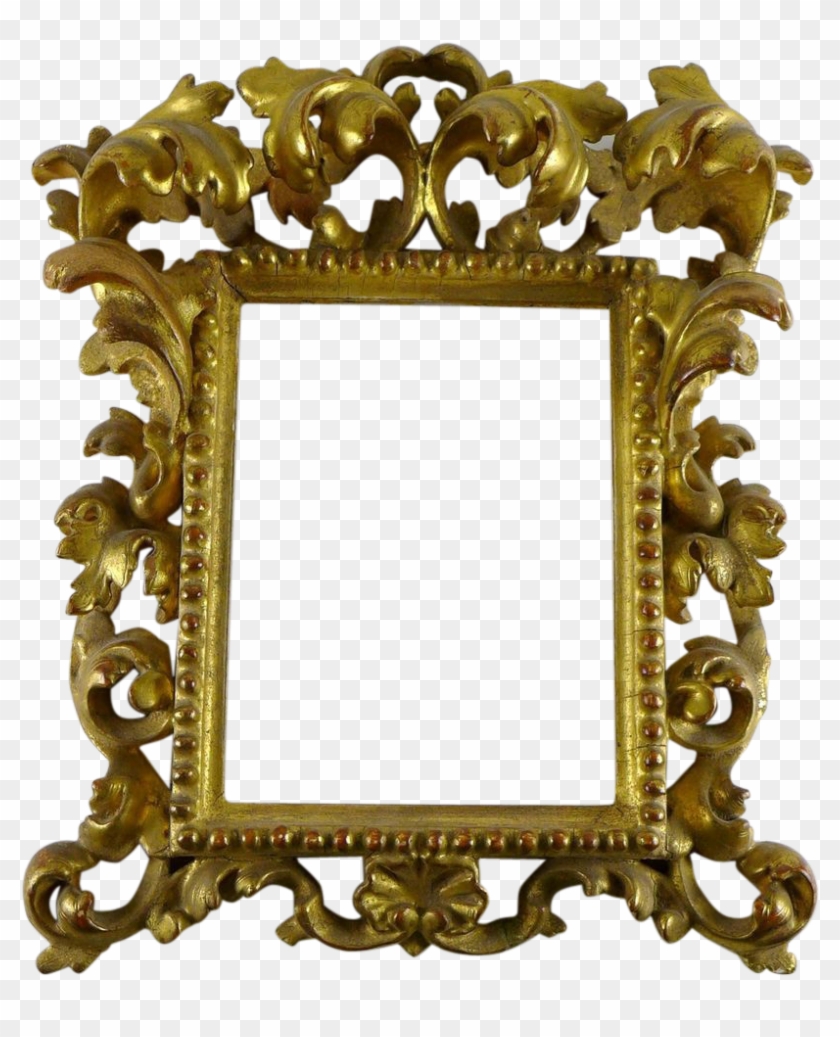 Antique Italian Gilt Carved Wood Rococo Frame Sold - Rococo Frames #360064