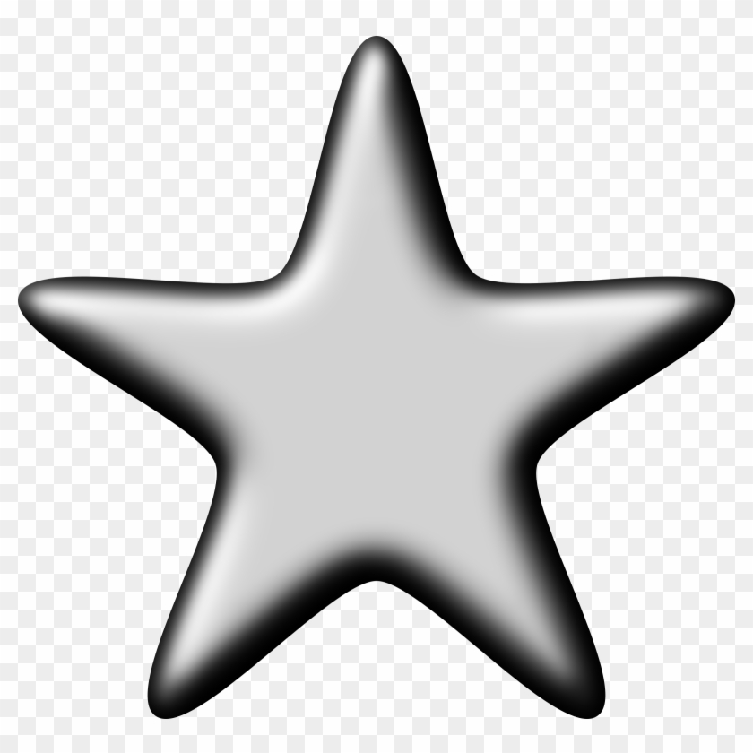 3d Silver Star - Silver Star #360154