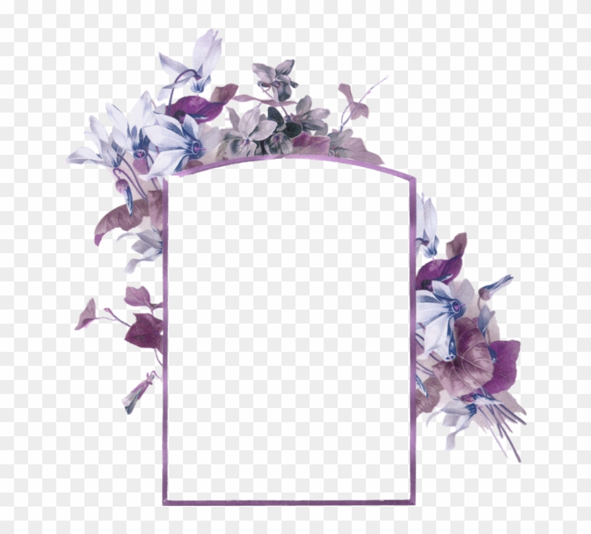 Bee Paper Picture Frame Flower Business Card - Flower Borders And Frames #360170