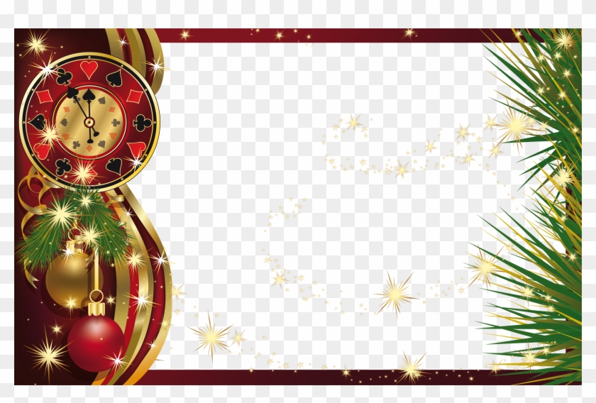 christmas frame png transparent free transparent png clipart