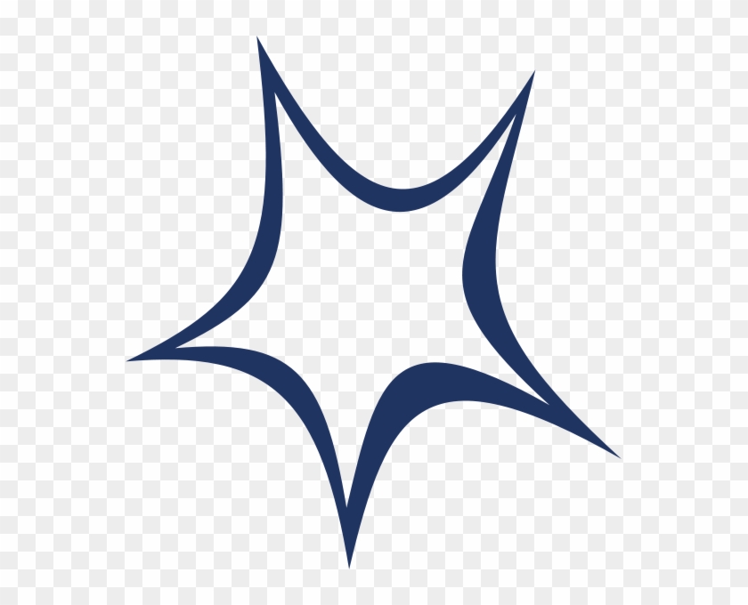 Simple Blue Star Png Clip Arts - Blue #360235