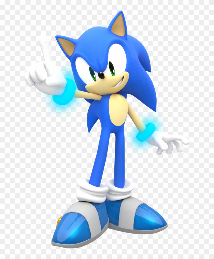 Smash Sonic All Star Pose Edit By Nibroc-rock - Smash 4 Sonic Palette #360286