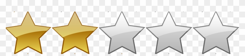 Stars Clipart - 2 5 Star Rating #360307