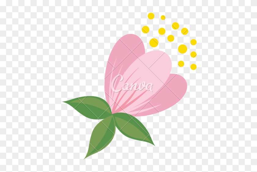 Spring Flower Vector Illustration - Butterfly #360317