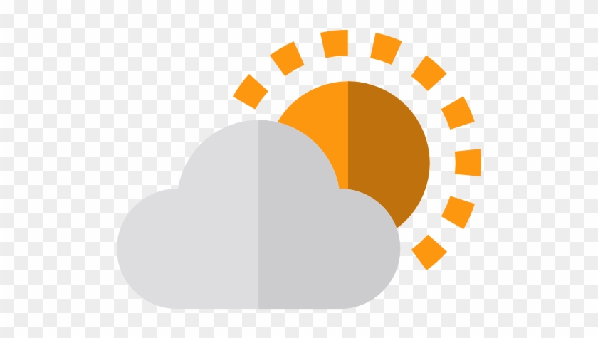 Scalable Vector Graphics Cloud Clip Art - Sunny To Cloudy Weather Icon #360369