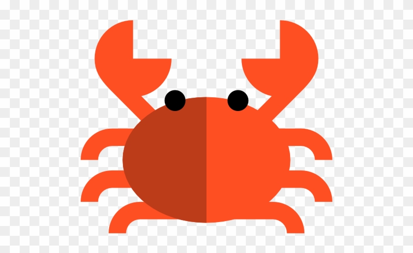 Crab Food Scalable Vector Graphics Icon - Cartoon Crab With Transparent Background #360375