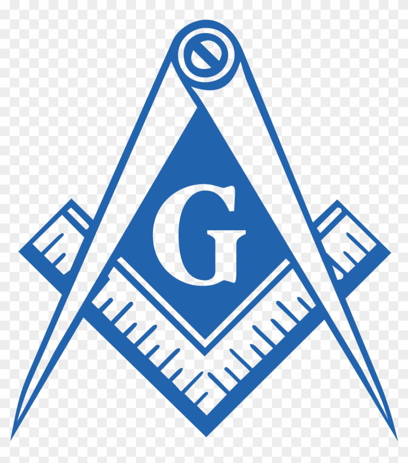 Masonic Compass And Square - Freemason Sign Without G #360516