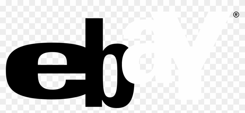 Ebay Logo Black And White - Logo Con Una Ey #360520